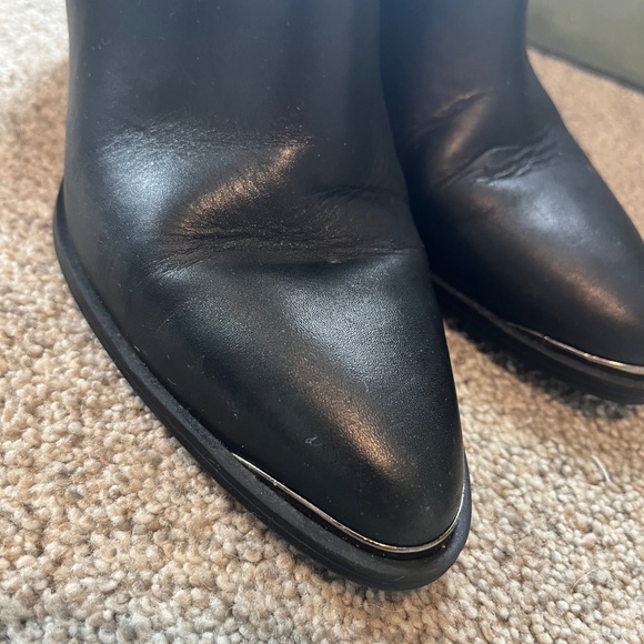 Franco Sarto Ankle boot with silver front detail - Picture 2 of 5